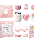 Pink Spa Gift Basket Set