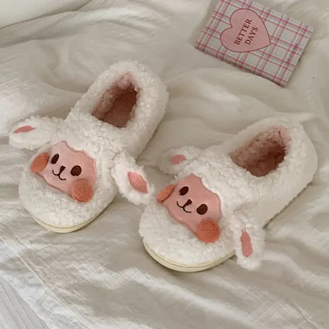 Cute Animal Fluffy Slippers
