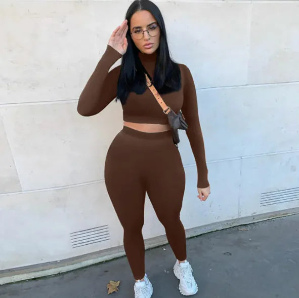 Women's Sexy Bodycon Two-Piece Set