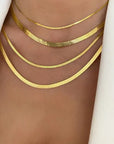 Titanium Steel Snake Chain Choker — alternate product view 14