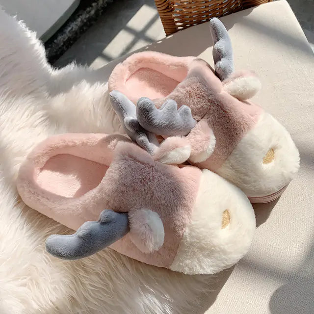 Cute Animal Fluffy Slippers
