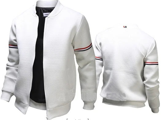 Men's Casual Bomber Sweaters