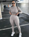Women's Sexy Bodycon Two-Piece Set