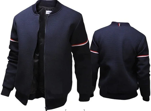Men's Casual Bomber Sweaters