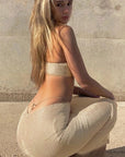 Summer Beach Mesh Two Piece Dress Set