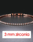 Iced Out Crystal Tennis Bracelet