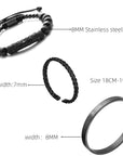 Stainless Steel Roman Bracelets