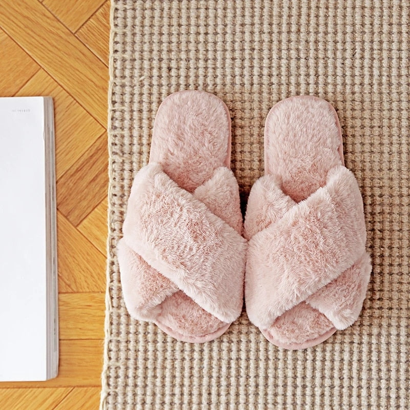 Cuddly Plush Slippers