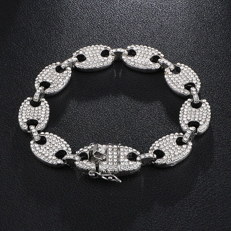 Multi-colored Iced Out Bracelets