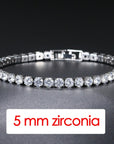 Iced Out Crystal Tennis Bracelet