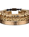 Stainless Steel Roman Bracelets