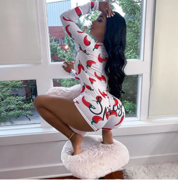 Sexy Onsie Pajama Romper