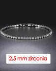 Iced Out Crystal Tennis Bracelet