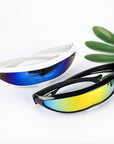 Futuristic Narrow Cyclops Sunglasses