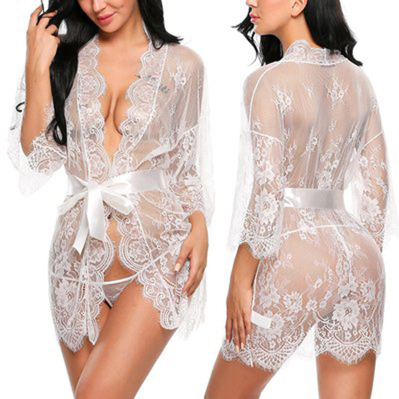 Sexy Lace Robe
