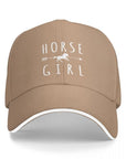 Horse Girl Riders Racer Cap