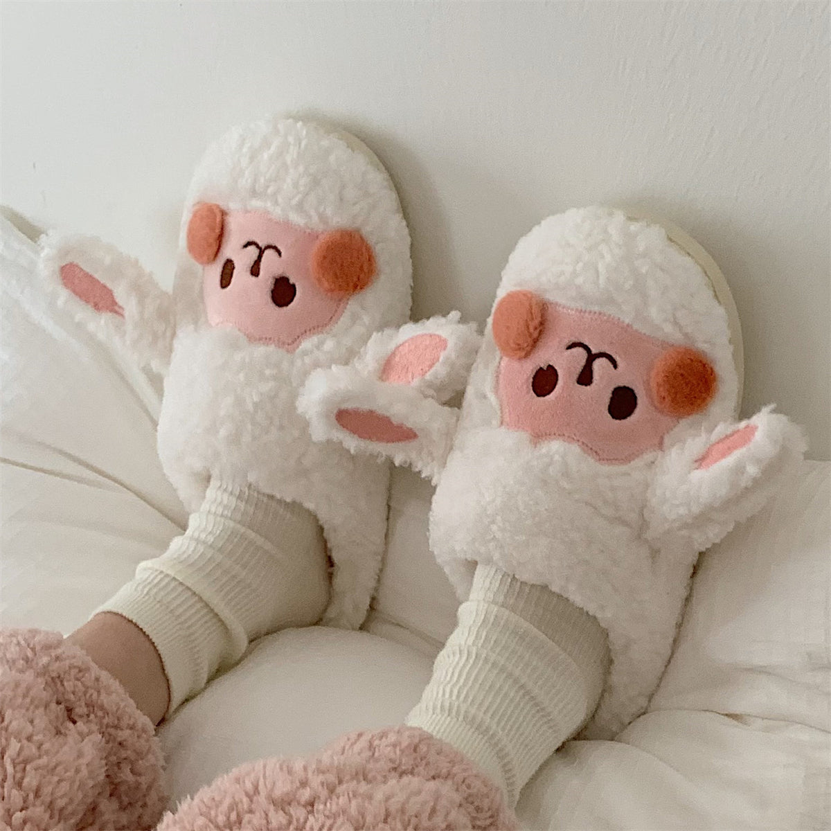 Cute Animal Fluffy Slippers