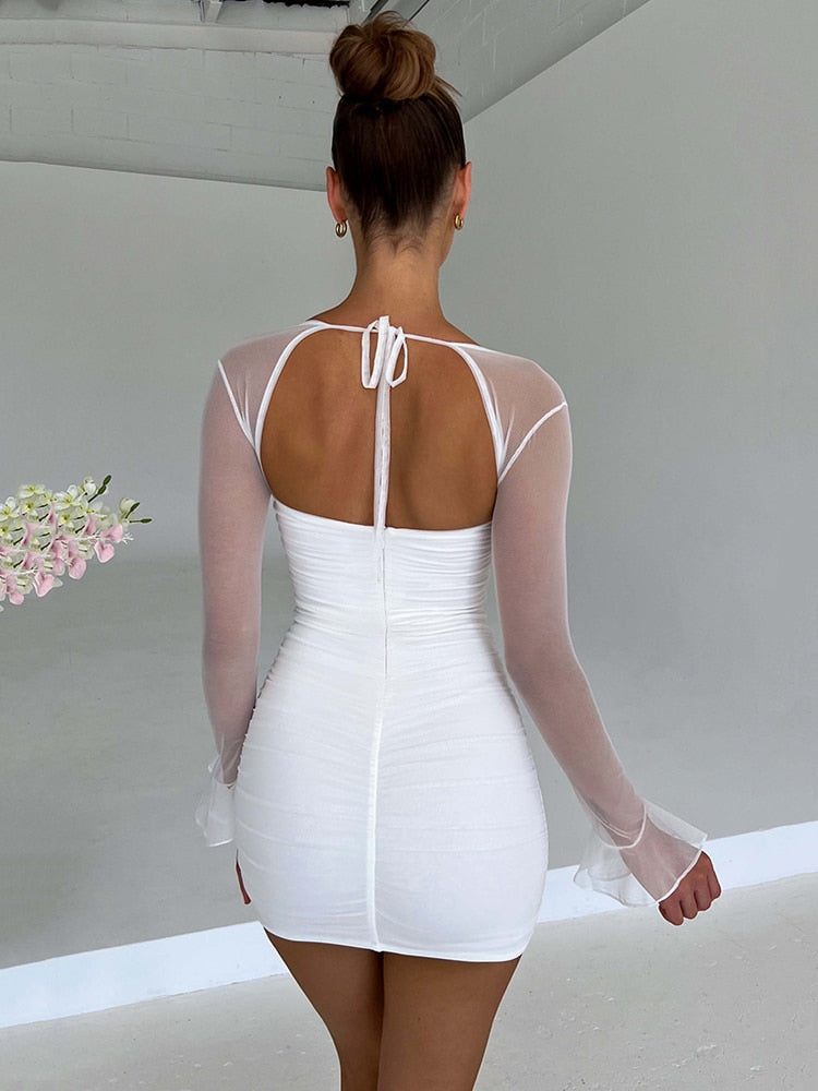 Milk Maid Bodycon Mini Dress