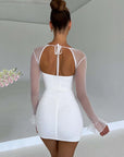 Milk Maid Bodycon Mini Dress