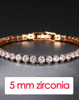 Iced Out Crystal Tennis Bracelet