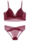 French Sexy Lace Underwear Set