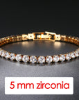 Iced Out Crystal Tennis Bracelet