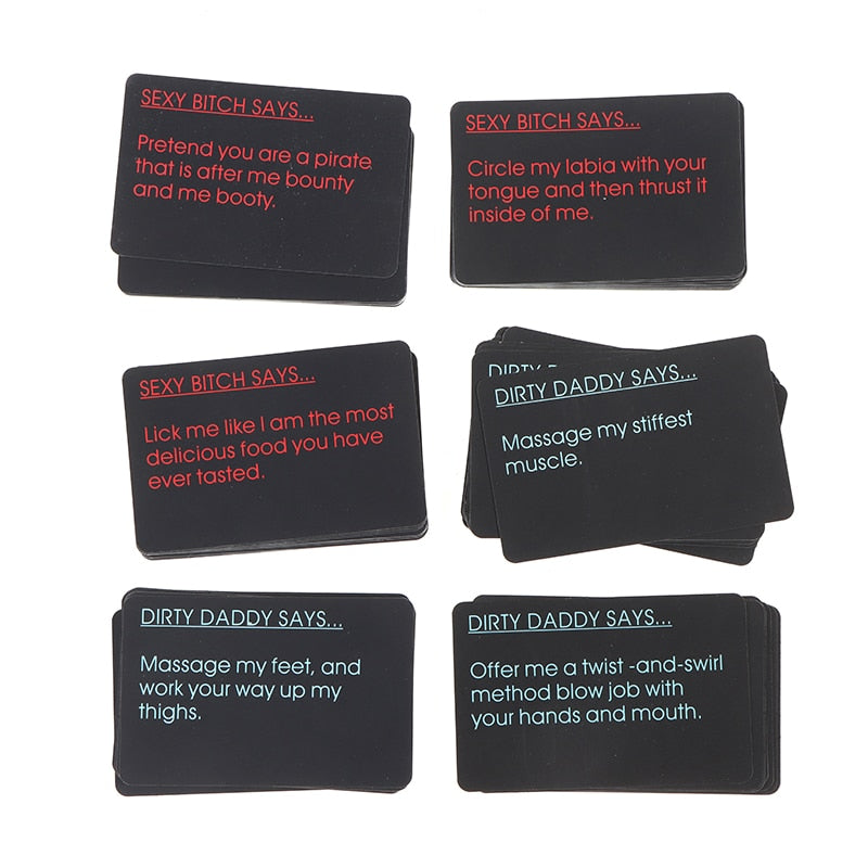 Adult Bedroom Command Cards