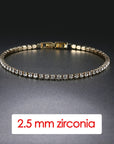 Iced Out Crystal Tennis Bracelet