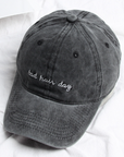 Bad Hair Day Embroidery Baseball Cap