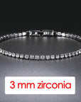 Iced Out Crystal Tennis Bracelet