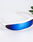 Futuristic Narrow Cyclops Sunglasses