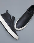 Men's Vulcanized Leather Loafer Shoes