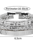 Stainless Steel Roman Bracelets