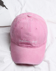 Bad Hair Day Embroidery Baseball Cap