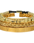 Stainless Steel Roman Bracelets