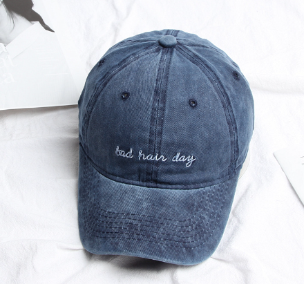 Bad Hair Day Embroidery Baseball Cap
