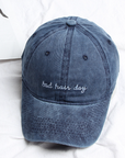 Bad Hair Day Embroidery Baseball Cap