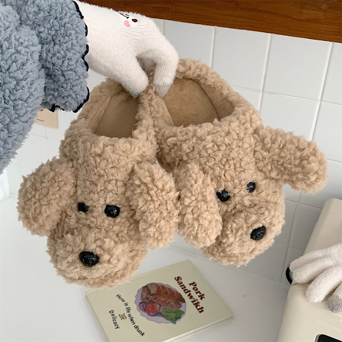 Cute Animal Fluffy Slippers
