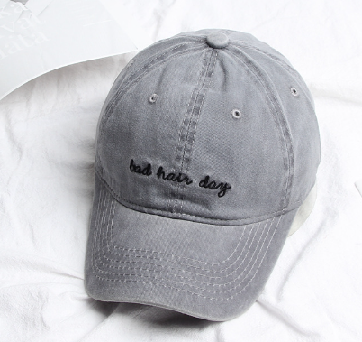 Bad Hair Day Embroidery Baseball Cap