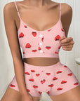 Frill Hem Cami Pajama Set
