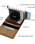 Men's Rfid Card Holder Wallet