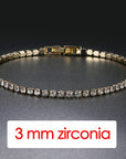 Iced Out Crystal Tennis Bracelet