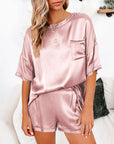 Satin Pajama Set