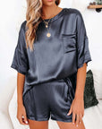 Satin Pajama Set