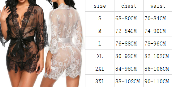 Sexy Lace Robe