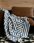 Knitted Throw Blanket