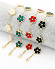 18k Gold Plating Flower Bracelets