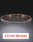 Iced Out Crystal Tennis Bracelet