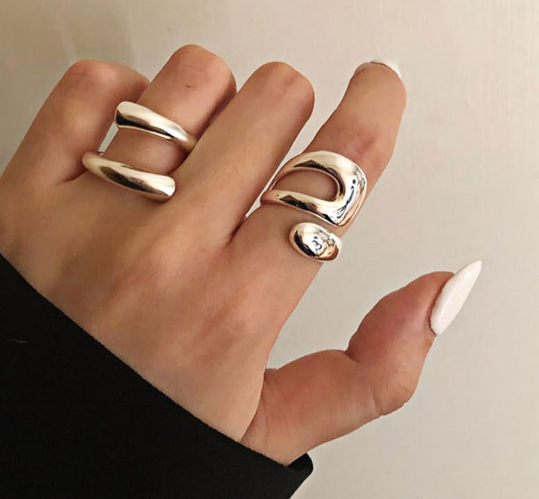 Foxanry Sterling Silver Rings