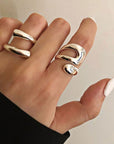 Foxanry Sterling Silver Rings